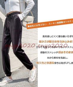 2タイプ 裏起毛 ボトムス 厚手 スポーツウエア ボア付き 防寒 暖パン レディース 秋 冬 パンツ アウトドア * その他スカート、パンツ