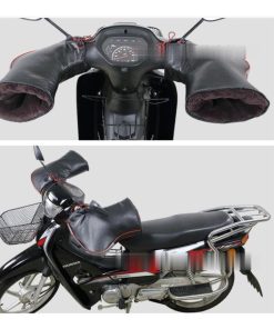 電動自転車防風カバー バイク用手袋 自転車ハンドルカバー ハンドルウォーマー 防水防風 バイク防寒カバー バイクハンドルカバー 保温 電動バイクグローブ * ハンドルカバー