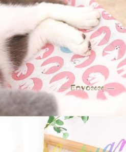 ペット用ベッド 猫ベッド 夏 犬ベッド 犬用品 可愛い 冷感 涼しい ペット 犬 猫用品 マット クッション ペットベッド ワンちゃん ペットハウス 寝具 * その他犬用品