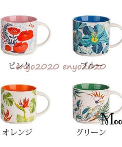 マグカップ 北欧 おしゃれ コーヒーカップ 大きい 陶器 ハンドメイド 朝食カップ ティーカップ 大容量 コップ カフェマグ キッチン雑貨 450ml 食器 磁器 洋食器 * マグカップ