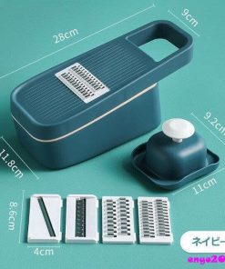 水切り皿 野菜 スライサー せん切り器 セット 千切り 多機能 調理器セット 果物 みじん切り 薄切り * スライサー