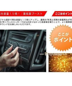 12V/24V対応 車 FMトランスミッター＋1.2Ｍ充電ケーブル  マイク内蔵 ケーブルBluetooth 2ポート出力 ハンズフリー USB 高音質 3in1 再生音量1.5倍 * FMトランスミッター