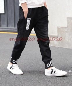 カジュアルパンツ 2020 ジャージズボン 新品 男の子 キッズ ゆったりパンツ ズボン 子供服 デニムパンツ 長ズボン下 * 長ズボン、ロングパンツ