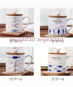 ハンドメイド コップ おしゃれ 北欧 大容量 ティーカップ 陶器 キッチン雑貨 大きい コーヒーカップ カフェマグ 食洗機/電子レンジ/冷蔵庫対応 350ml マグカップ * マグカップ