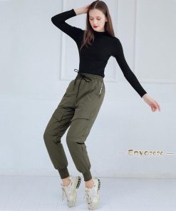 ダウン 暖い ダウン95% パンツ 高品質 レディースファッション おしゃれ 厚手 カーゴパンツ コーデ セール レディース ダウンパンツ * その他スカート、パンツ