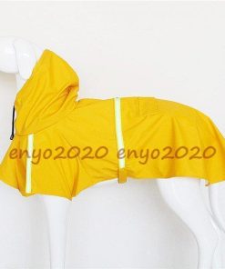 犬用レインコート 犬用 防水 レインコート 雨天対策 小型犬 中型犬 大型犬 反射テープ付き 梅雨 散歩 ポンチョ 雨具 カッパ ペット服 * レイングッズ