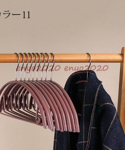 収納用品 20本セット 洗濯物干し 荷重が強い ハンガーセット 乾湿両用 人体ハンガー 型くずれしにくいハンガー すべらない 多機能 ハンガー おしゃれ 選べる11色 * 物干しハンガー、ピンチ