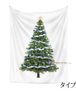 クリスマスツリー 1枚 飾り付け 大判150×100cm 壁掛け タペストリー 大 クリスマスの準備はお早めに  クリスマス2022 選べる2種類 * タペストリー