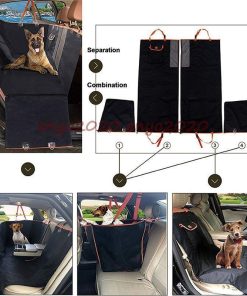 車後部座 カー用品 マット ペット用ドライブシート 4WAY 犬猫ドライブ用品 滑り止め カーシートカバー 防水 大中小型車用 ドライブボックス 車用ペットシート * ドライブ用品