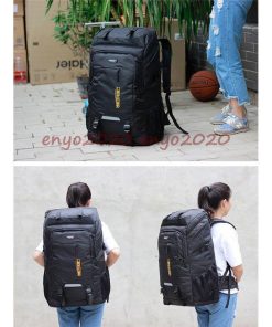 登山用リュック 80L バックパック リュックサック 大容量 リュック 登山 旅行 防災 遠足 軽量 男女兼用 急上昇 撥水 アウトドア * バックパック、ザック