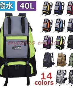 撥水 バックパック 登山リュック 40L レディース 大容量 メンズ 軽量 登山リュック 防災リュック リュック 登山バッグ * バックパック、ザック