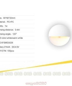 人感 足元灯 ナイトライト 卓上ライト 電池式 おしゃれ　3点セット LED 常夜灯 人感センサーライト 間接照明 非常灯 授乳ライト センサーライト フットライト * フットライト、足元灯