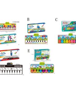 知育玩具 おもちゃ 音楽マット ピアノマット 楽器効果音 録音再生機能 滑り止め付 知能 キッズ 男の子 女の子 プレゼント 誕生日 可愛い クリスマス * 知育玩具