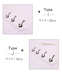 壁掛けハンガー ウォールシェルフ　簡単取付　壁面収納 ウォールラック 壁掛けフック ハンガーラック コートハンガー ウォールハンガー ハンガー * ウォールフック