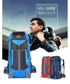 登山リュック バックパック レディース USBポート 登山リュック 登山バッグ 45L メンズ 防災リュック リュック 撥水 * バックパック、ザック