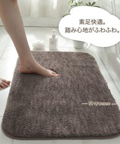 抗菌 お風呂  おしゃれ 40×60cm 吸水 ホテル 新生活 バスマット 玄関マット 速乾 防臭 洗える * 風呂マット、すのこ