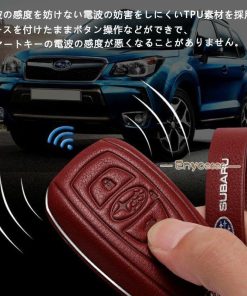 クリスマス 本革 レガシィ アウトバック スマートキー キーケース キーカバー スバル キーカバー レヴォーグ インプレッサ アクセスキー専用 プレゼント * スマートキーカバー