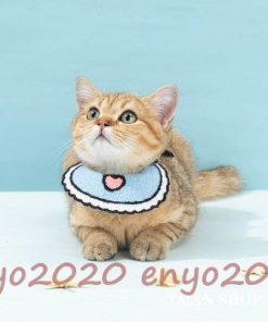 ペット用品 首輪 おしゃれ ペットグッズ 猫用 キャット スカーフ　猫の首輪 バンダナ ねこ ギフト お散歩グッズ　猫用品 かわいい * 首輪