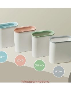 蓋なし おしゃれ 壁掛けゴミ箱 アイデア シンプル スリム ゴミ箱 キッチン 壁掛けダストボックス * ゴミ箱、ダストボックス