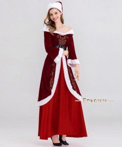 可愛い ボレロ クリスマス衣装 仮装 パーティードレス コスプレドレス サンタクロース レディース マント ポンチョ セットアップ サンタ ワンピース * キャラクター衣装