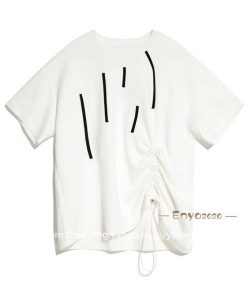 半袖 トップス＆スカート カットソー Tシャツ 個性的 セットアップ ロングスカート レディース ゆったり トップス 綿 * セットアップ