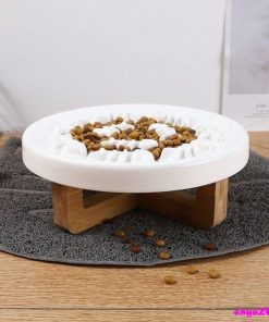 フードボウル 猫 早食い防止 小型犬向き ゆっくり食べれる スタンド おしゃれ 専用食器 フードボウル ペット食器 * 食器、フードボール