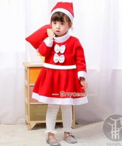 キッズ こども用 衣装 パーティー コスプレ クリスマス 子供用 サンタクロース コスチューム プレゼント 赤ちゃん サンタ * キャラクター衣装