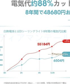 【2022年新作 蓮】シーリングライト 和室 おしゃれ 洋室 北欧 照明器具 引掛け対応 工事不要 調光調色 北欧 照明器具 ライト 天井照明 リビング LED * シーリングライト