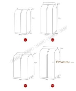 衣装カバー 洋服カバー  まとめてタイプ  ホコリ防止 衣類収納 取り付け簡単 衣類カバー ウエアカバー 収納カバー 汚れ防止 型崩れ防止 防湿 防虫 * 衣類カバー