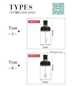 スパイスボトル　塩 胡椒 収納ケース 香辛料 調味料容器 2点セット キッチン収納 砂糖 保存容器 ストッカー 醤油 調味料入れ * 醤油さし、卓上調味料入れ