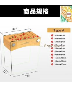 包丁スタンド 包丁差し 包丁ホルダー ナイフスタンド  竹  強化ガラス  包丁立て ナイフ収納 調理小道具たて キッチン収納 多機能 台所用品 キッチンラック * 包丁、まな板スタンド