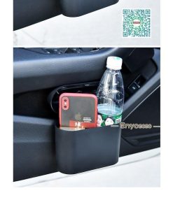 簡単取付 荷物収納 携帯ゴミ箱 ダストボックス ゴミ袋 車の収納バッグ 小物入れ 車ゴミ箱 車内 便利グッズ 汎用 車載用 隙間収納 * 収納用品