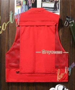 メンズ 多機能ベスト アウトドアベスト 作業服 春 新作ベスト 大 夏 登山旅行 登山 大 撮影 お釣り * 前開き