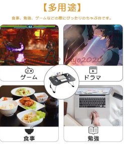 デスク 省スペース ミニテーブル コンパクト ベッド サイドテーブル テーブル ゲームUSBライト/扇風機付き 在宅ワーク センターテーブル 折りたたみ * センターテーブル