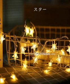 布 LED付きタペストリー オーナメント 北欧 クリスマスツリー パーティー 飾り 大判150×100cm 2点セット LEDライトセット ガーランド 壁掛け * タペストリー