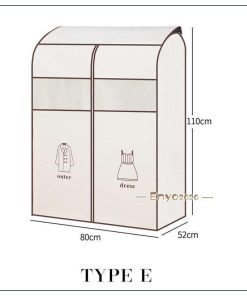 汚れ防止 ホコリ防止 衣装カバー 衣類カバー 型崩れ防止 洋服カバー 防虫 取り付け簡単 ウエアカバー 衣類収納  まとめてタイプ 防湿 収納カバー * 衣類カバー
