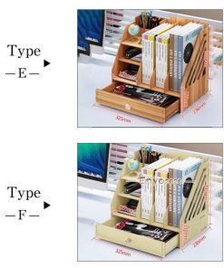 ボックスファイル 書類棚 文具収納 ドキュメントスタンド 卓上 書類ケース 分類 小物入れ 学校 ファイルボックス オフィス 机収納ケース 卓上ケース * 書類ケース、図面ケース