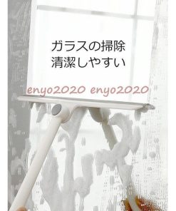 手持ち 収納しやすい お風呂掃除　ハンディーワイパー 窓拭き 360°回転 ガラスワイパー ワイパー 乾湿両用 水切り 結露とり 洗いやすい、繰り返し利用 浴室掃除 * ガラスワイパー、スクイジー