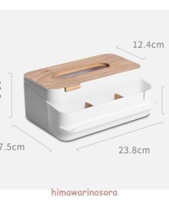 ティッシュケース インテリア雑貨 リモコン 北欧風 カバー 多機能 木製 寝室 リビング おしゃれ ティシュボックス 収納 蓋つき * ティッシュケース