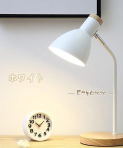 LEDスタンドライト デスクスタンド スタンド照明 アームライト 金属シェード LED電球付き 小さめ コンパクト 間接照明 北欧 ホテル 読書灯 在宅 卓上 学生 * テーブルライト