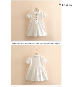 チュニック 可愛い 着まわし 女児 ソフト 女の子 夏物 半袖 薄手 キッズ服 ワンピース カジュアル ジュニア 半袖ワンピース * ワンピース、チュニック