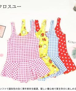 ビーチウェア 水着 キッズ 女の子 カラバリ 子供用 ジュニア リゾート スイムウェア スイミング 水泳服 ワンピース 女児 * 水着（女の子）