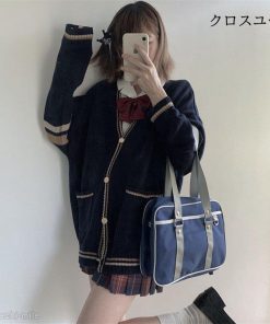 メンズ 男女兼用 制服 セーター おしゃれ ニット 冬 前開き レディース ゆったり Vネック 春 秋 カーディガン * カーディガン