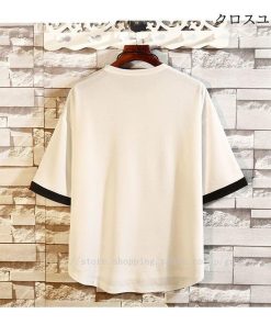 薄手 カジュアルｔシャツ 5分袖 M-5XL 涼しい 夏 メンズ 五分袖 大きいサイズ 半袖ｔシャツメンズ * 五分、七分袖