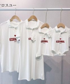 姉妹 親子お揃い ペアルック 姉弟 子供服 ペアＴシャツ カップル ワンピース 家族 ファッション ペア上着 プレゼント 兄弟 お揃い * 半袖