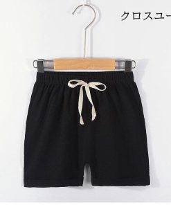 男の子 半ズボン 薄手 女の子 ハーフパンツ 夏 コットン 子供服 ショートパンツ ゆったり 5分丈パンツ 短パン ジュニア キッズパンツ 快適 * 半ズボン、ハーフパンツ