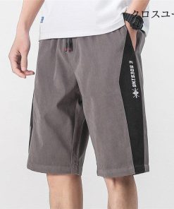 ボトムス ショーツ ショートパンツ 半ズボン ハーフパンツ 夏ズボン メンズファッション 無地 涼しい 短パンメンズ * ショートパンツ