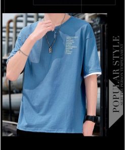 大きいサイズ ブルオーバ 夏 涼しい レヤード Tシャツメンズ 半袖ｔシャツ トップス * 半袖