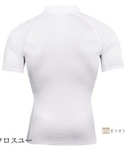 フィットネス 加圧シャツ スポーツ コンプレッションシャツ 半袖tシャツ コンプレッションウェア トップス メンズ * トップス（ジャージ以外）