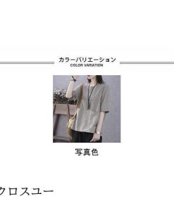 ストライプ柄 夏Tシャツ 半袖 トップス 夏 レディース 半袖Tシャツ クルーネック ゆったり Tシャツ ボーダー柄 * 半袖